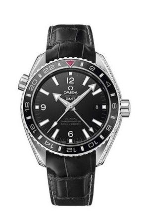 Omega Seamaster Planet Ocean 600M Co-Axial 43.5 GMT Platinum / Diamond / Abu Dhabi